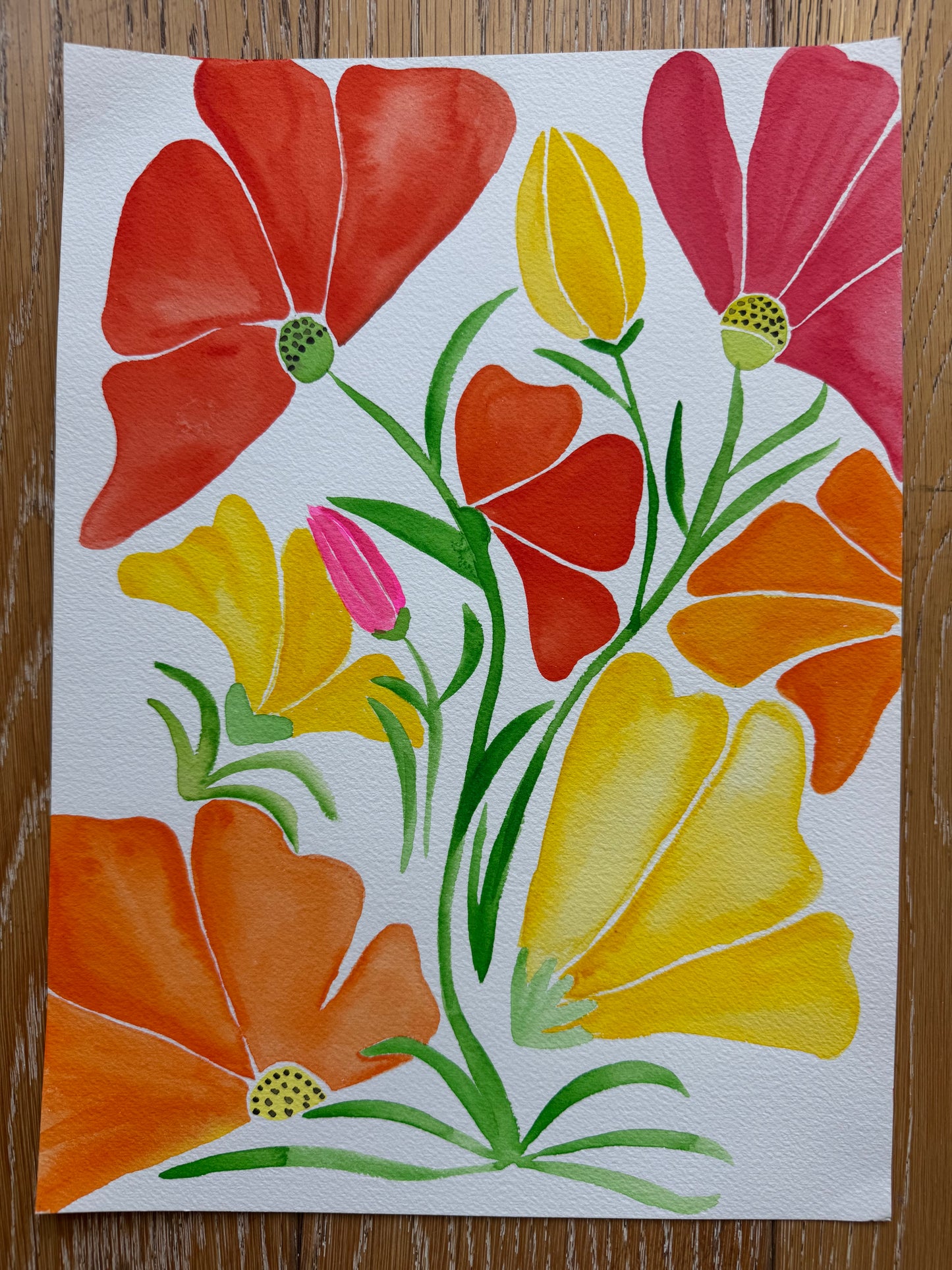 Watercolor 6 (10” x 14”)