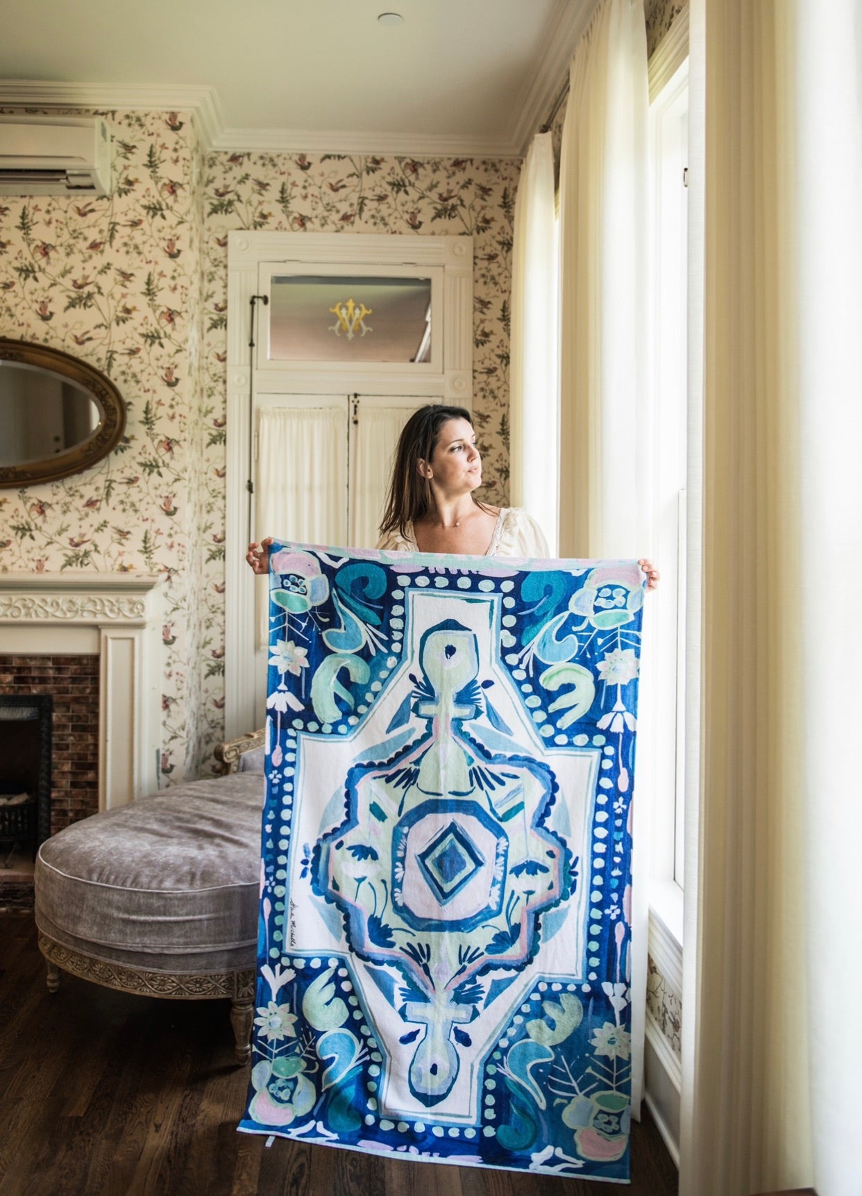 STARLA x The Southern Loom Collab towel.
