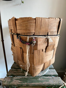 Antique Fishing Basket